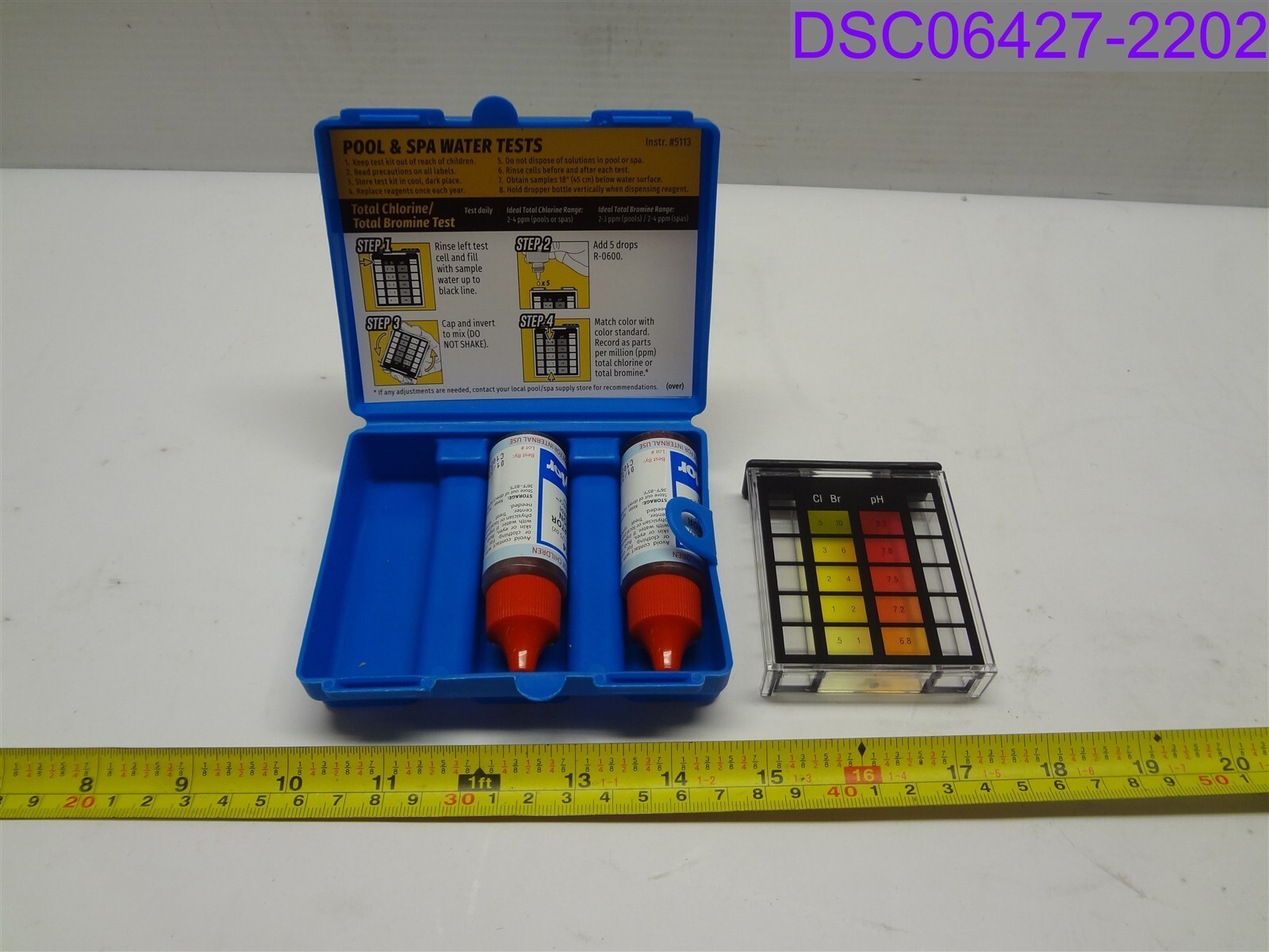 Taylor Technologies Residential OTO 3-Way Test Kit