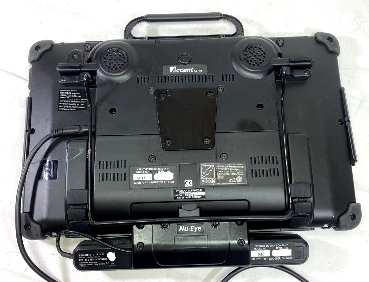PRC Accent 1400 Speech Generating Device with Look Eye Tracking System