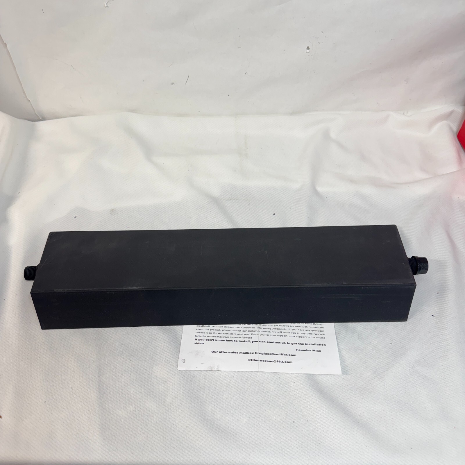 Americangaslos 18"-24" Gas Fireplace Burner Pan/Logs Propane Burner 22" Two Pipe