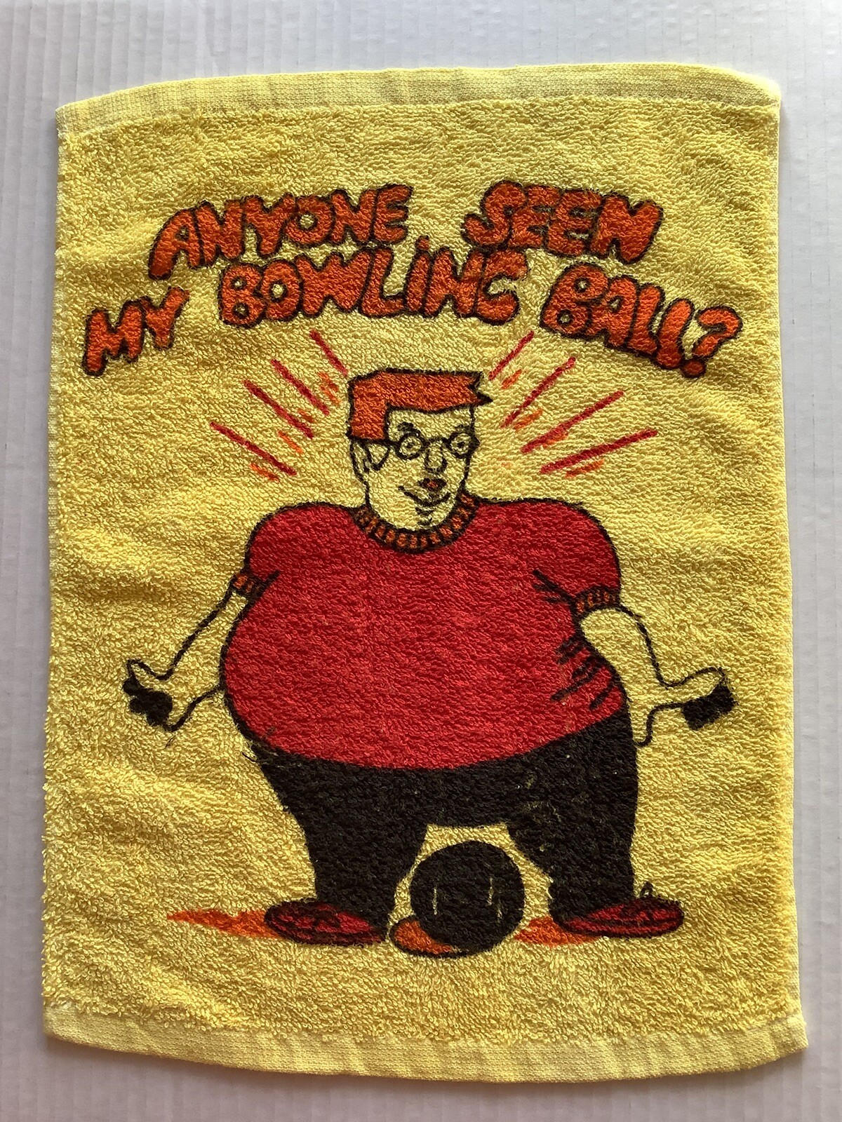 Bowling Towel “My Ball”10.5 X 14.5 Brand New ,Great Gift All Bowlers Free Ship!!