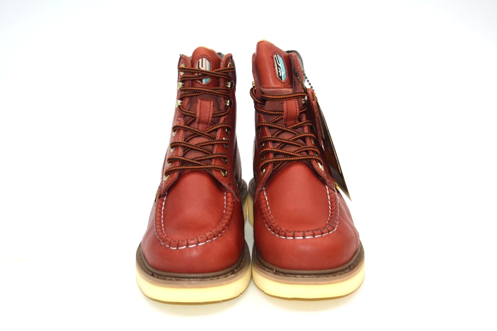 MEN'S CACTUS FOOTWEAR 644M+ BURGUNDY OIL RESISTANT WORK MAXIUM COMFORT BOOT