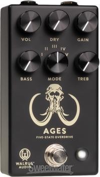 Walrus Audio Ages Five-state Overdrive Pedal - Black