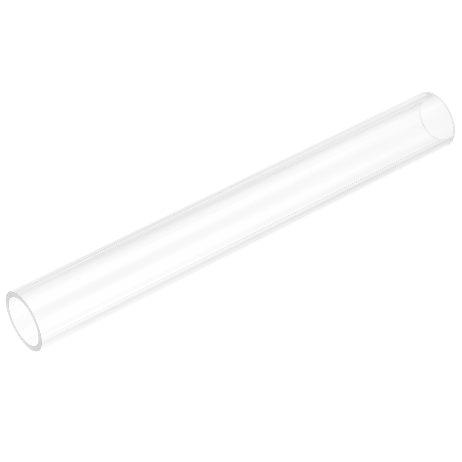 Rigid Round Clear Tubing 27mm ID x 30mm OD x 250mm Length Plastic Tube