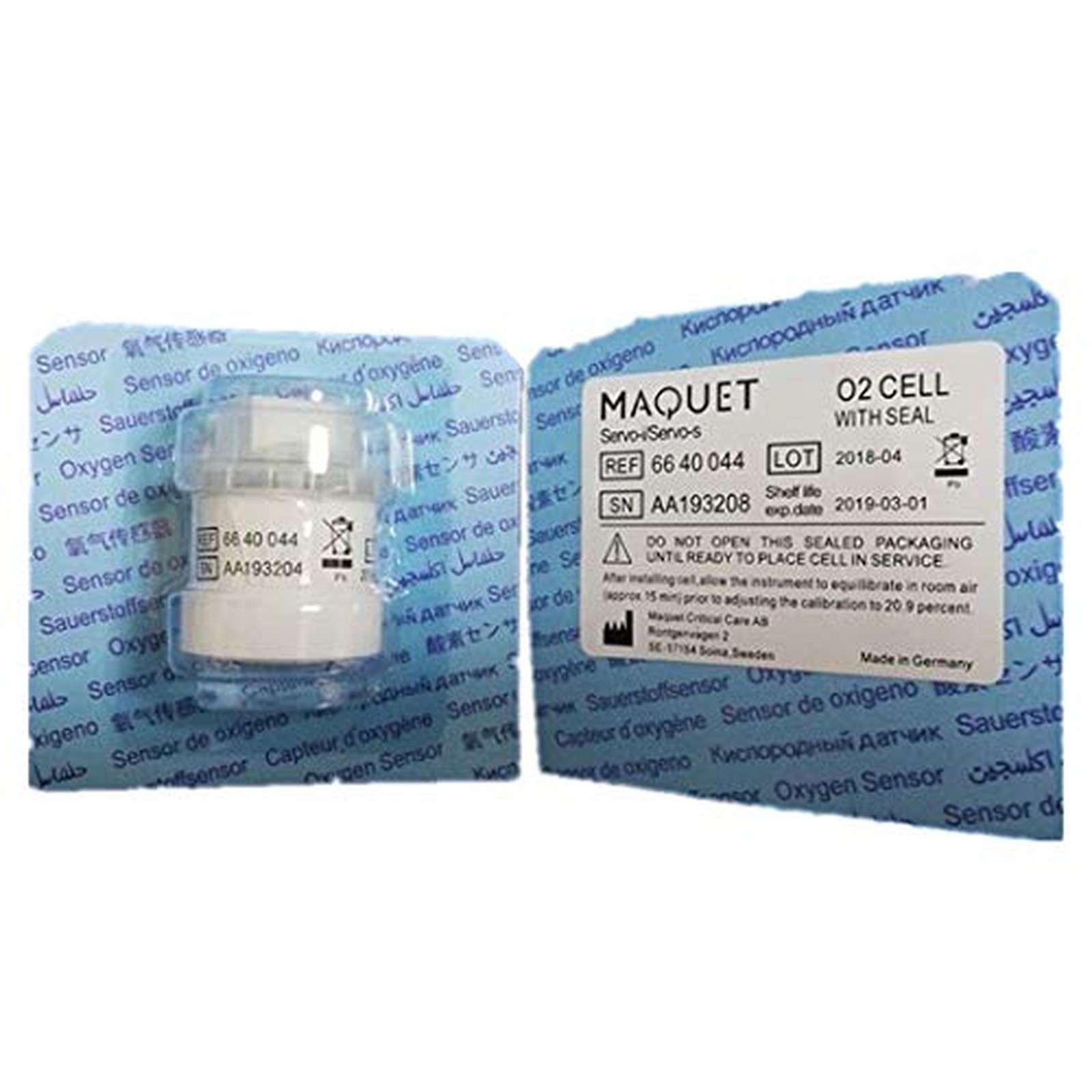O2 Cell for Maquet Servo-i/servo-s MAQUET Oxygen Sensor 6640044 A9-RW4S-0PSK