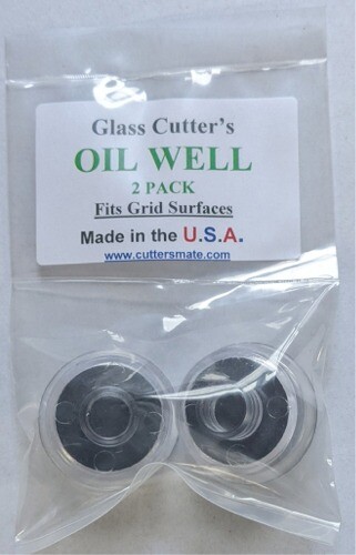 Glass Cutter Oil Well Reservoir for Cutter's Mate & Morton System USA Made (2)