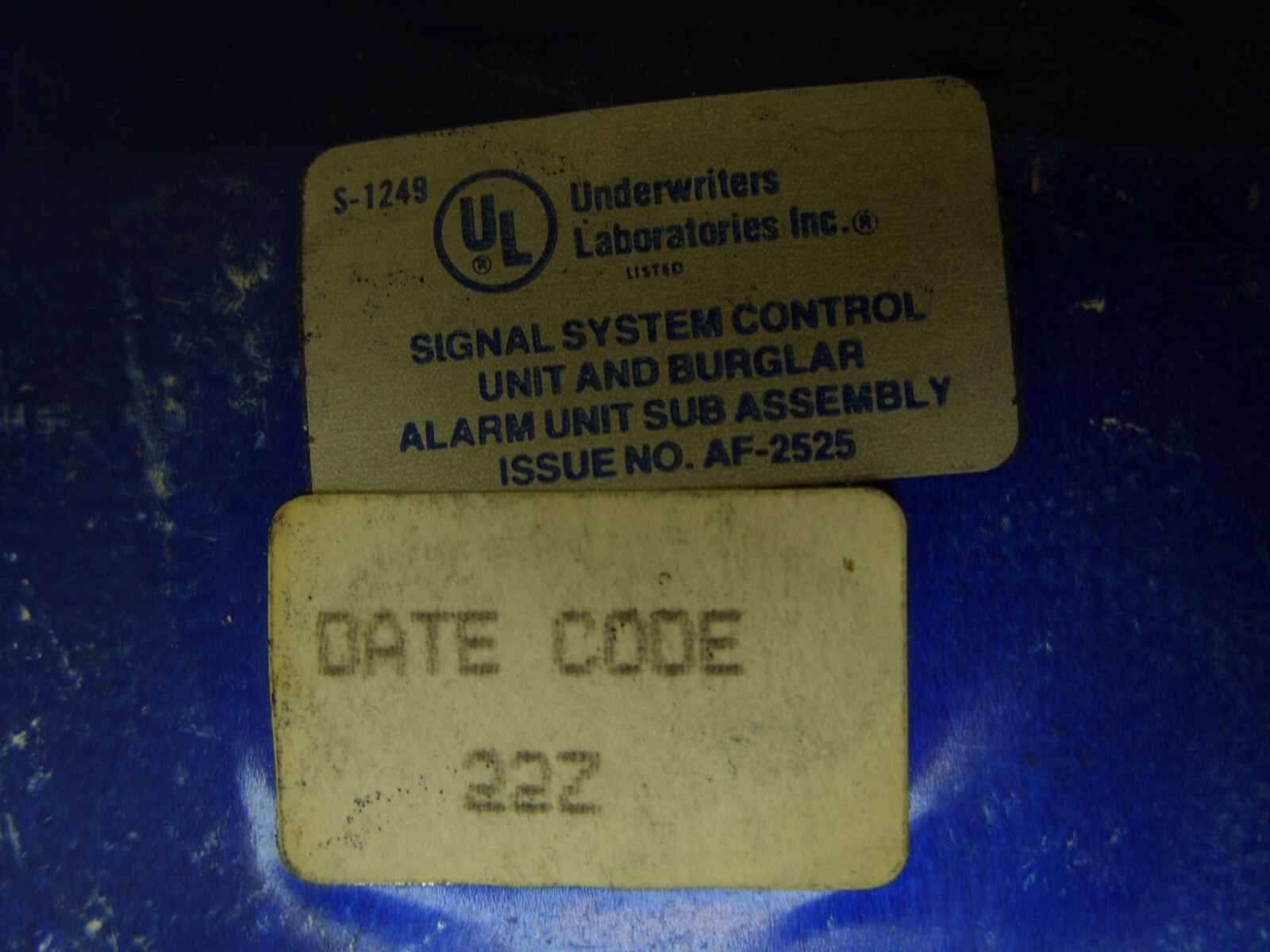 WFSP Wells Fargo Security Products - Alarm System Programming IC Chip ECW-1C