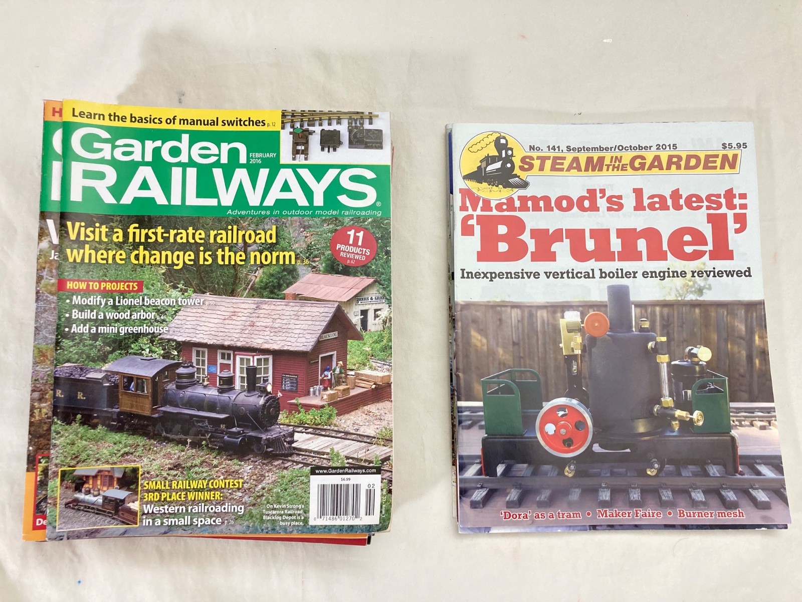 Garden Railways, Steam in the Garden 2013 - 16 Mixed Lot of  17 Issues
