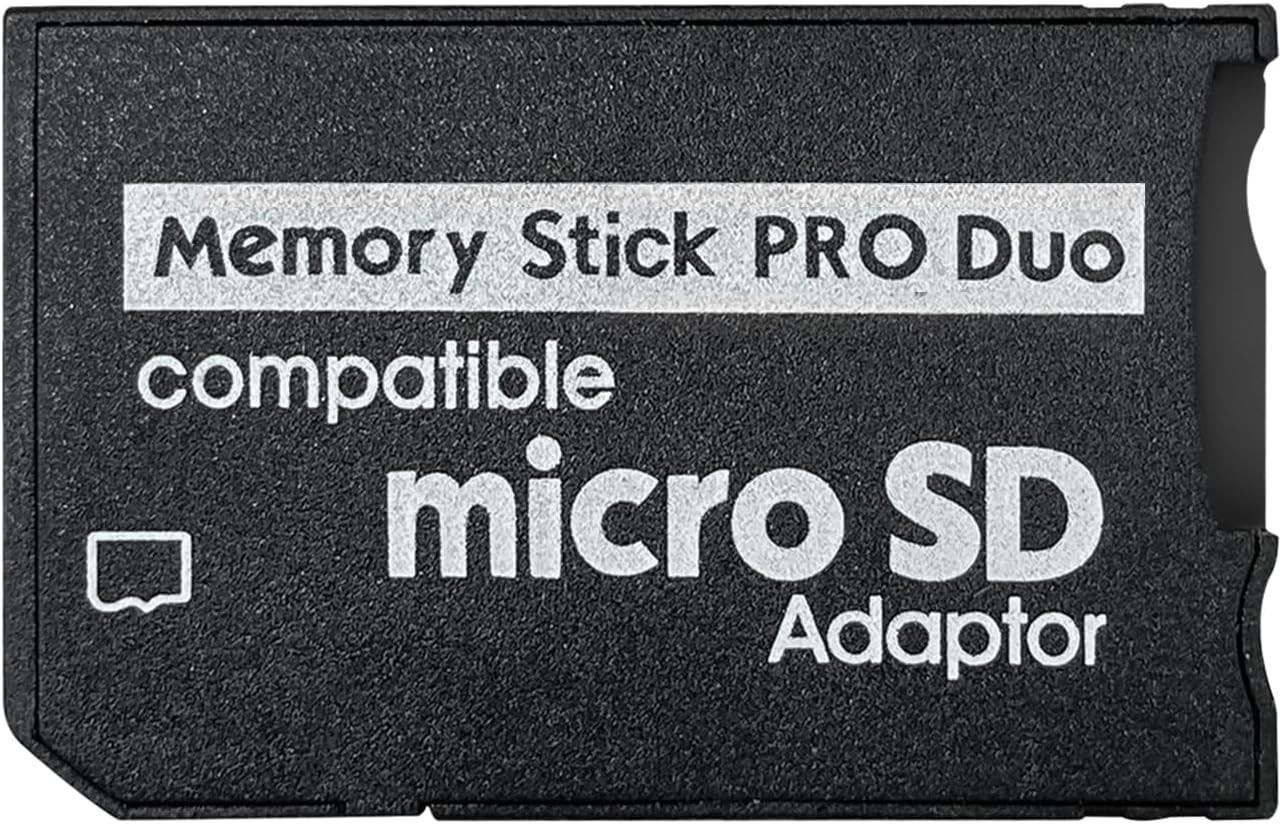 Memory Stick PRO Duo Adapter - Compatible with PSP 1000/2000/3000