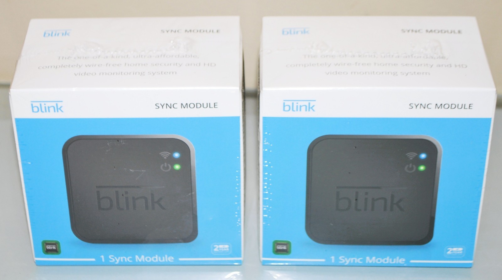 2 Blink Home Security System Sync Module for Blink XT or XT2 NO CAMERA Included