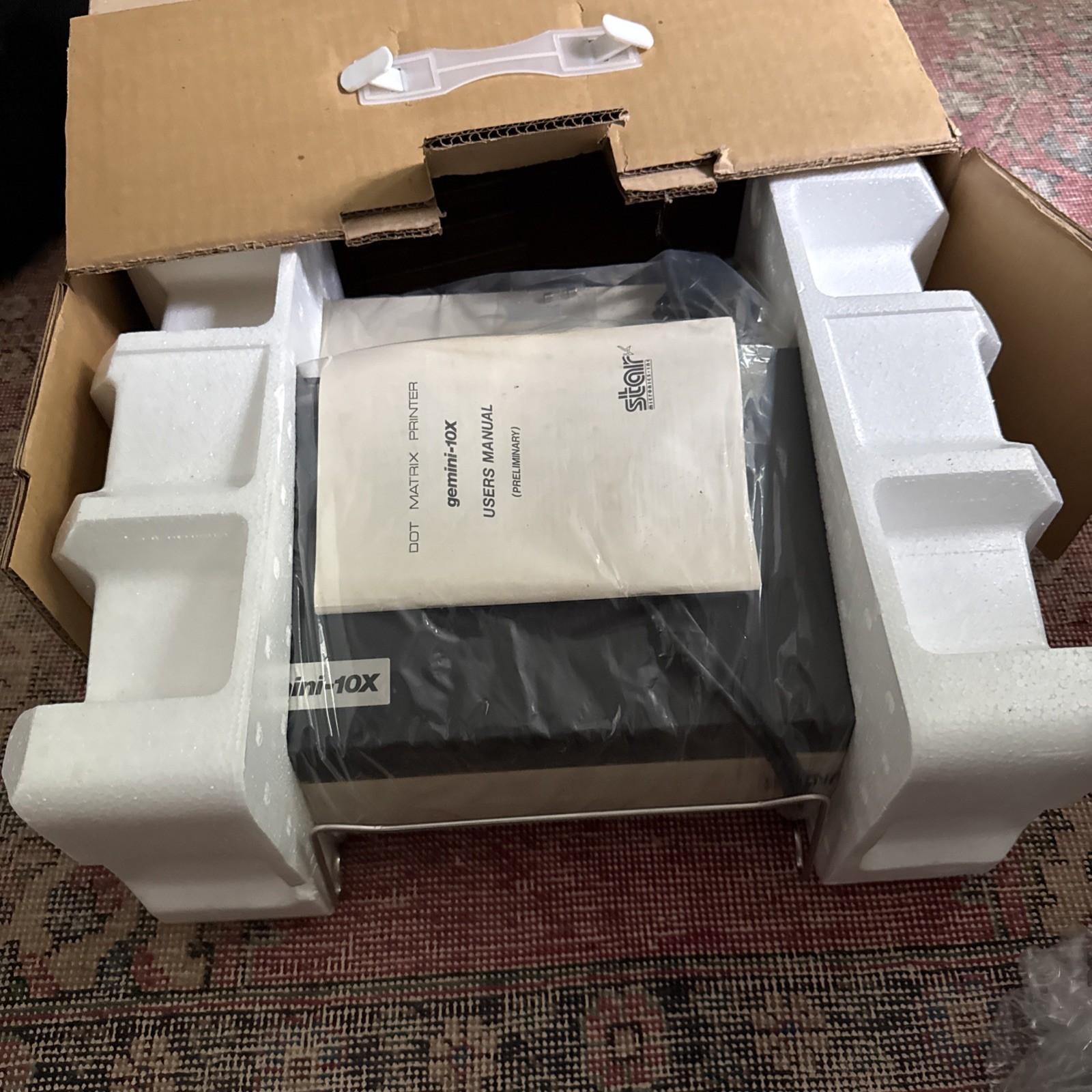 Star Micronics Japan Gemini 10X Dot Matrix Printer w/ Original Box Works New?