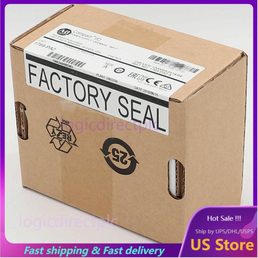 New Factory Sealed AB 1769-PA2 SER A CompactLogix AC Power Supply US US Free Tax