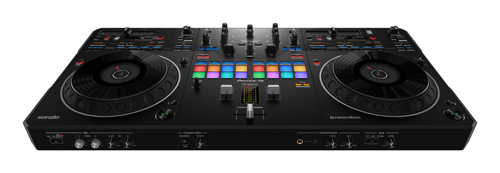 Pioneer DJ DDJ-REV5 DJ controller+Magma FLXGUARD DJ Controller Trolley