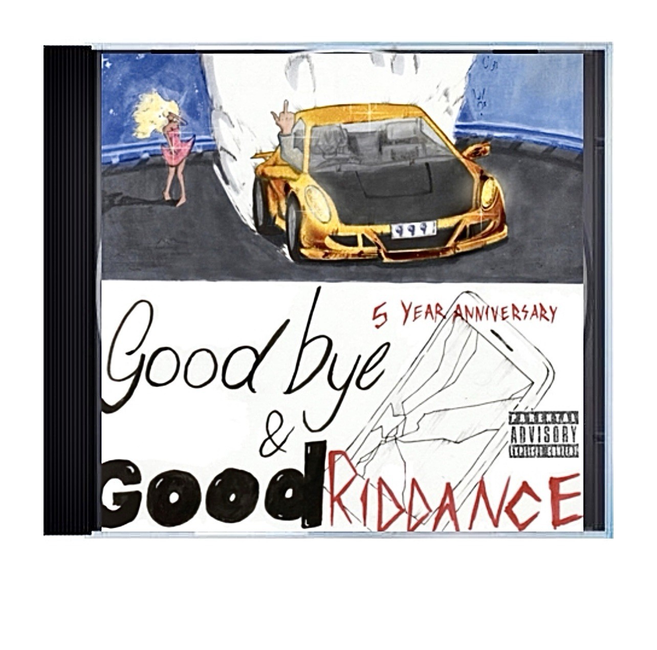 Juice Wrld Goodbye And good riddance 5 Yr Anniversary Cd