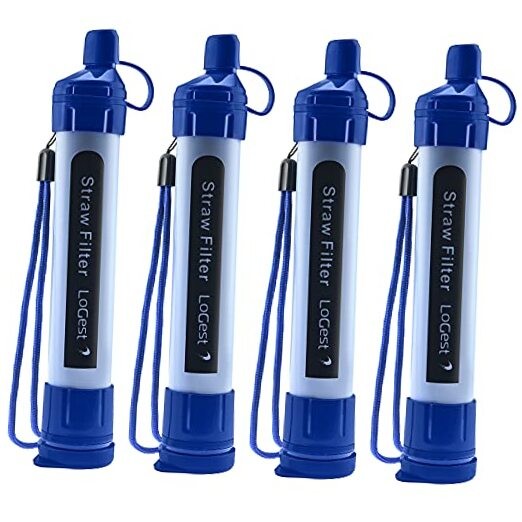 Pack Water Filter Straw - Portable, Compact, Multipurpose Water Purification 4
