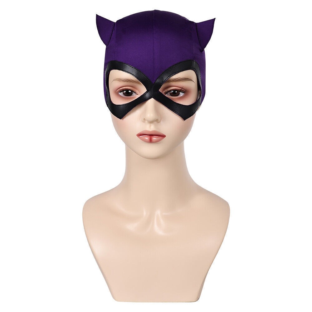 Catwoman Hood Mask Cosplay Props Halloween Carnival Costume Accessories