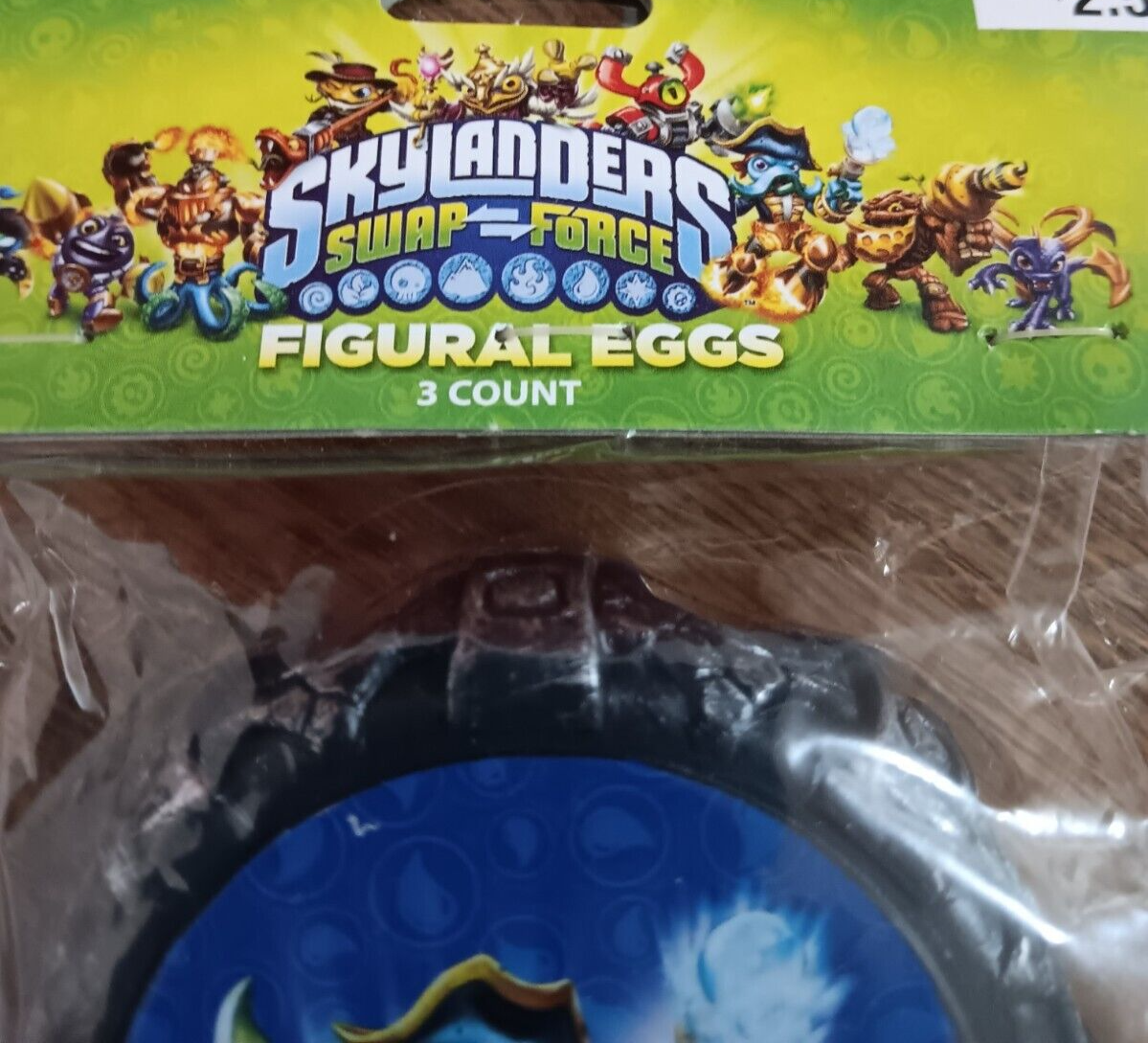 Skylanders 2014 Swap-Force Figural Eggs 3ct New