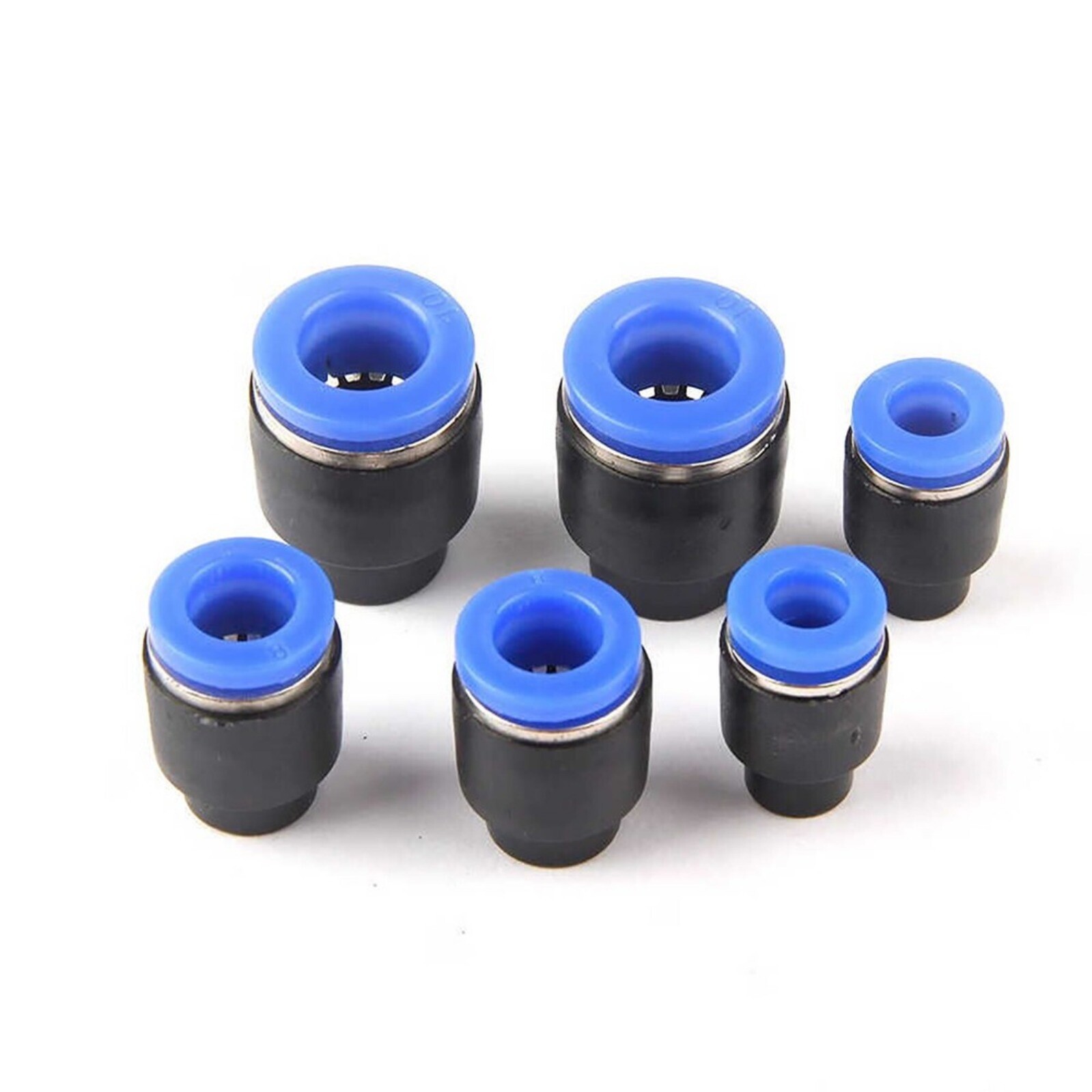 Pneumatic Push in Fitting Air Water Pipe - Blanking Plug 4/6/8/10/12/14/16mm