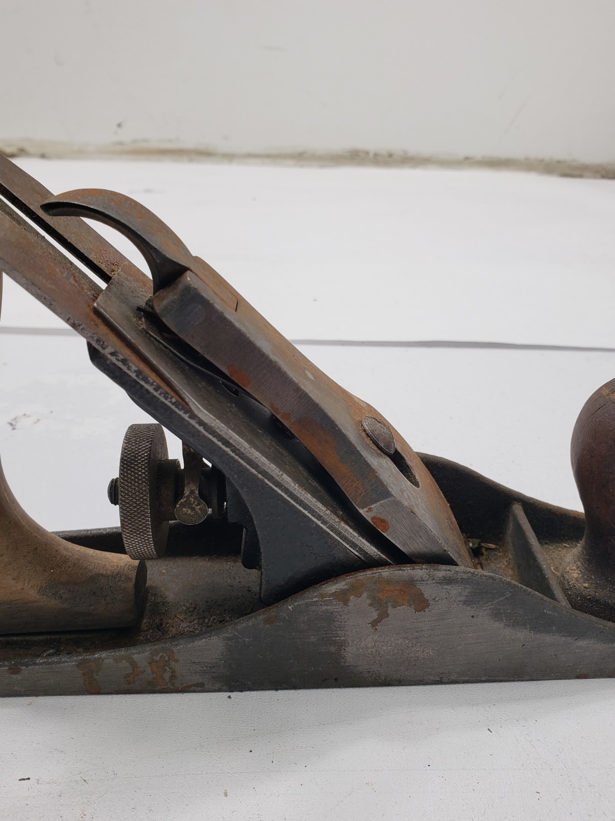 Vintage No. 3 Bench Plane Bailey Pattern Woodworking Tool Complete Iron
