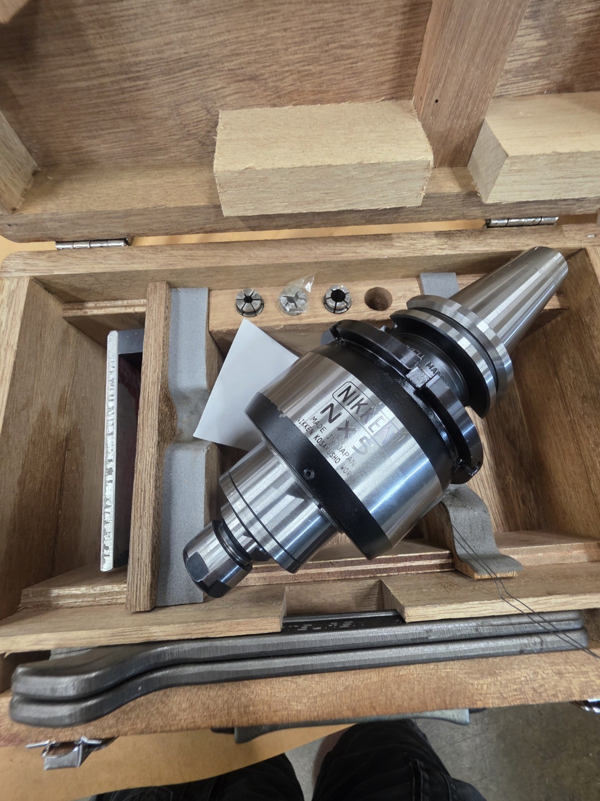 NIKKEN NX5 Cat 40 Spindle Speeder  Case w/ Tools, MADE IN JAPAN, GREAT DEAL!