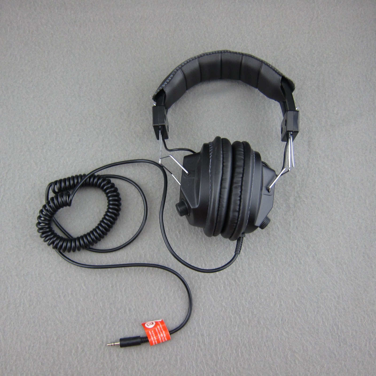 Califone 3068AV 3.5mm Plug Black Switchable Stereo/Mono Headphones *For Parts*