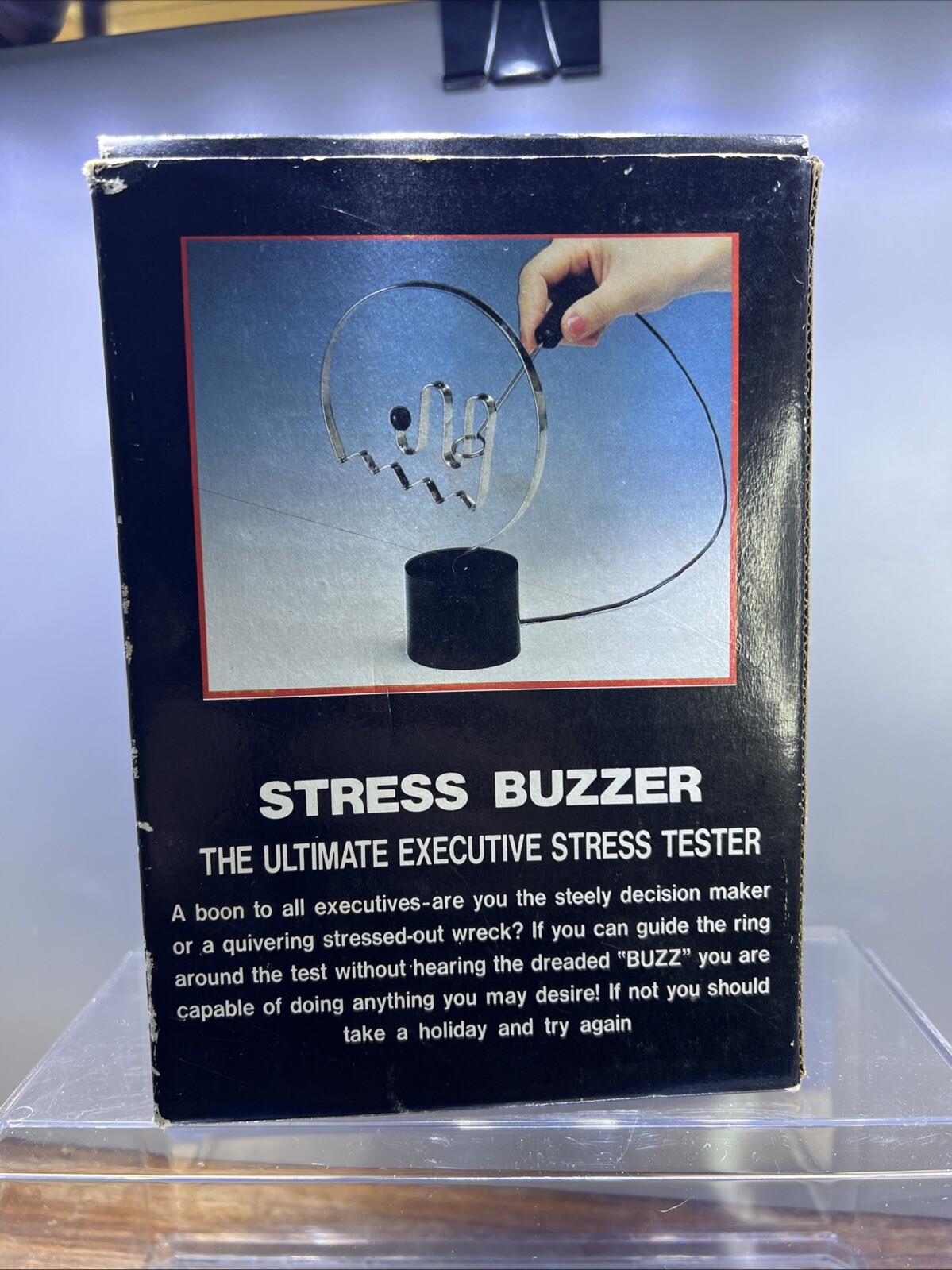Vintage 80's Executive Stress Buzzer Game Bits & Pieces 08-7157