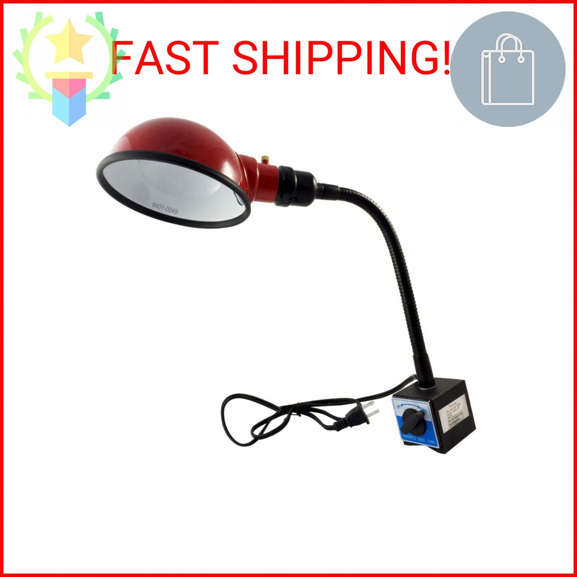 HHIP 8401-0049 Work Lamp on Magnetic Base