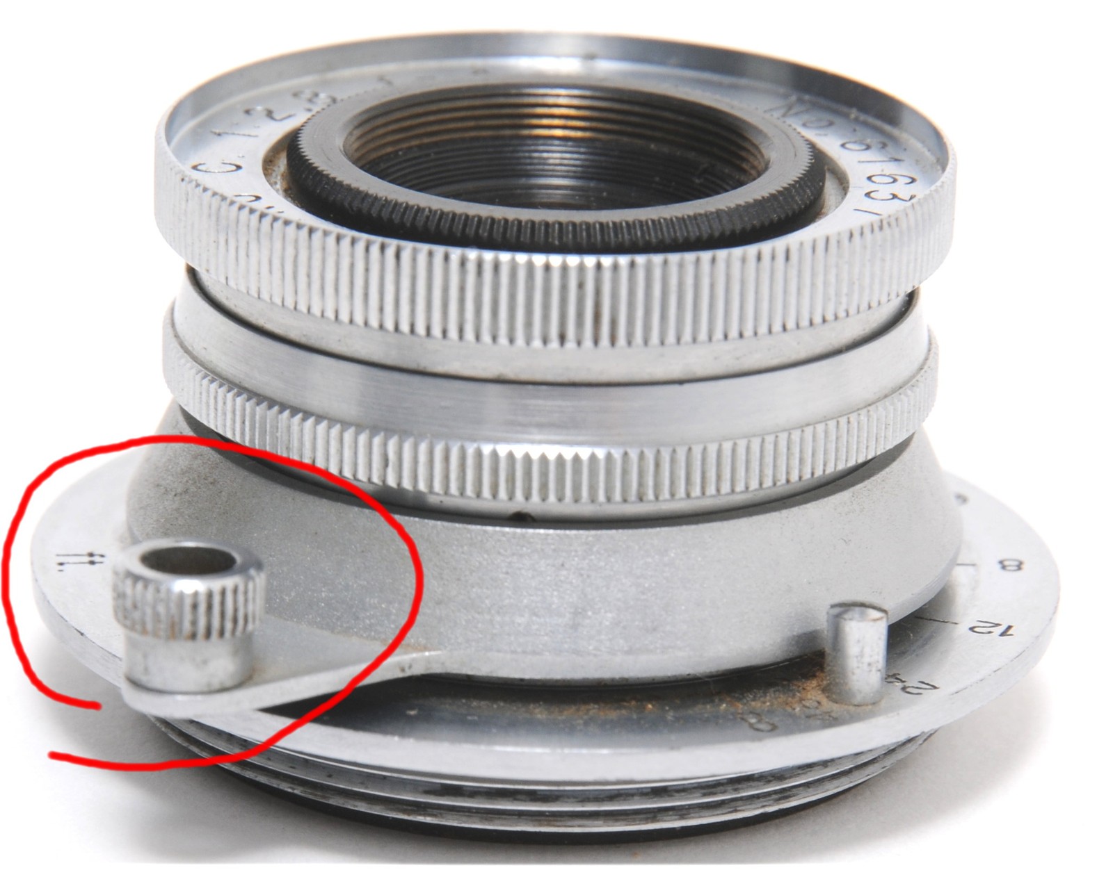 @ Olympus Zuiko C. 2.8/4cm lens needs cleaning - Fungus - Leica M39 Screw Mount