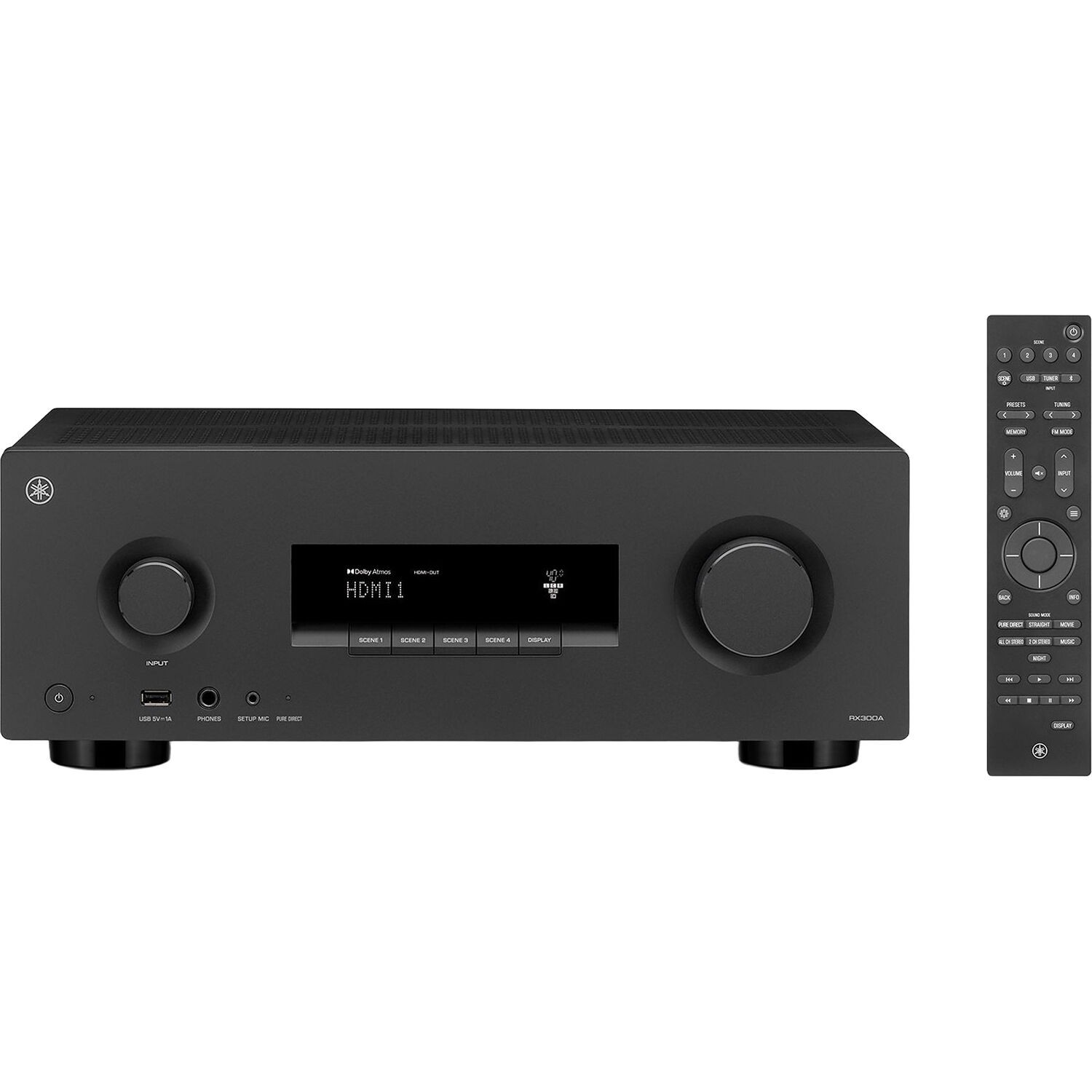 Yamaha RX300A 5.2 Channel 8K Dolby Atmos Home Theater AV Receiver
