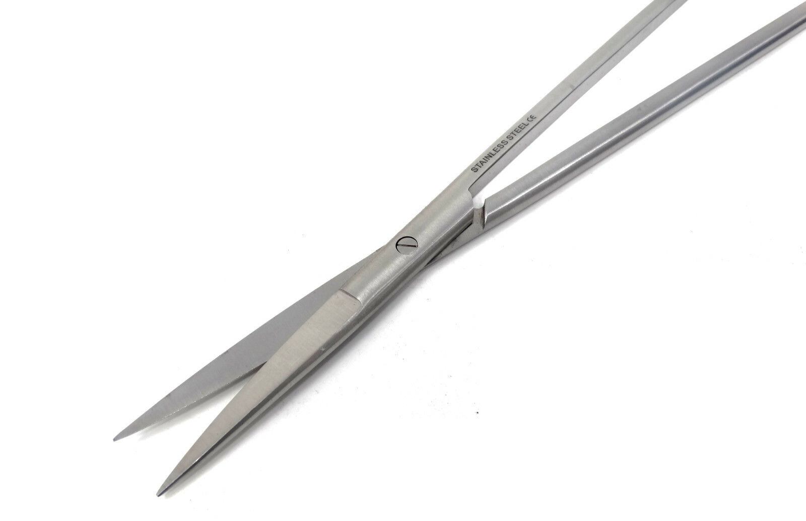Long Handle Aquascaping Fish Aquarium Cleaner Scissors Straight 12" Sharp/Sharp
