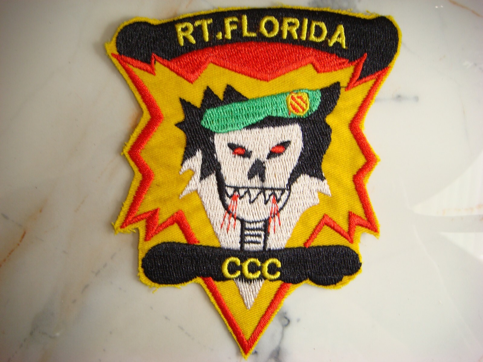 US 5th SFGp MACV SOG RT FLORIDA  CCC" , VIETNAM WAR PATCH