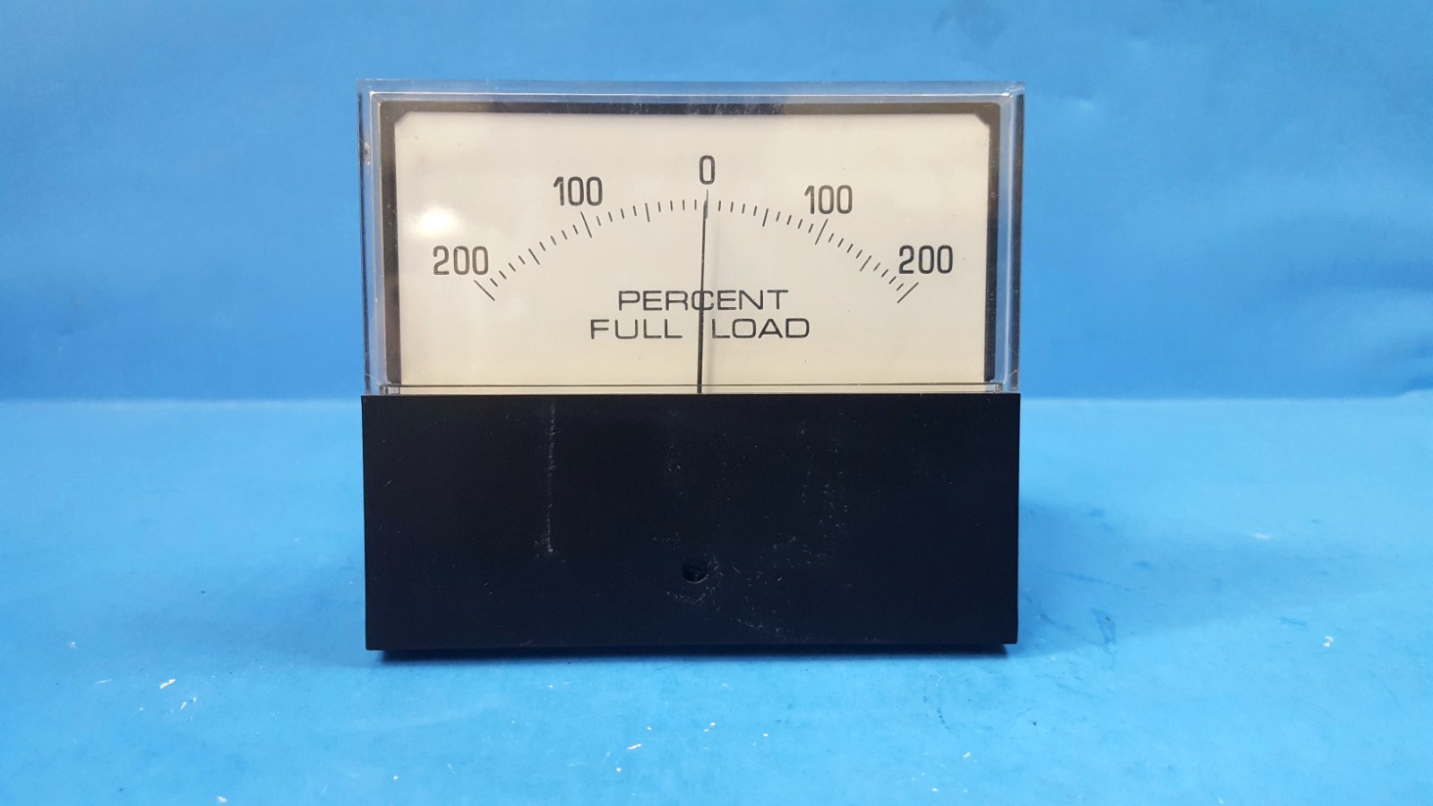 ONE- Panel Meter, Percent Full Load, 200-0-200, YOKOGAWA/GE, 200-0-200mVDC