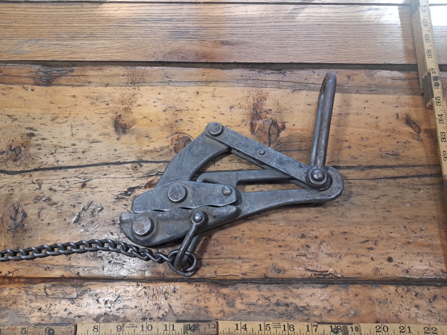 Bell System Cable Puller 4 64 5000 Lb Very Clean Type B OS 204