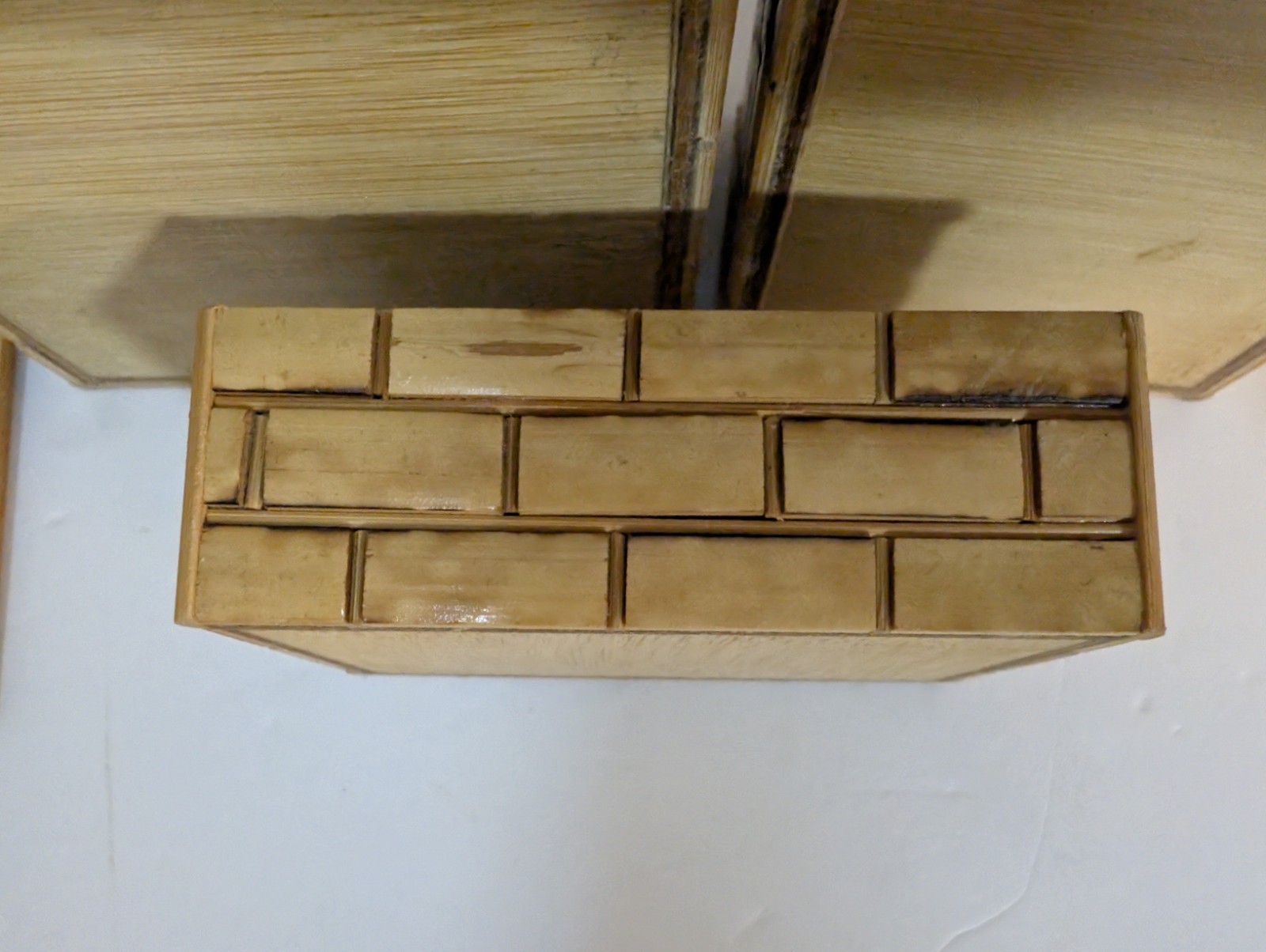 Vintage Bamboo Nesting Boxes