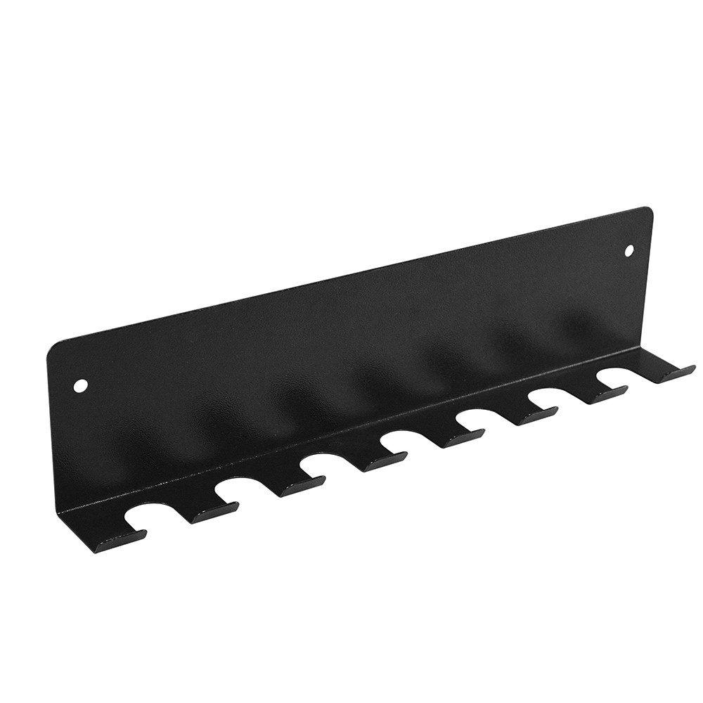 Garage Heavy Duty 7 Hammer Storage Rack Hanger Wall Mount  Organizer Black new