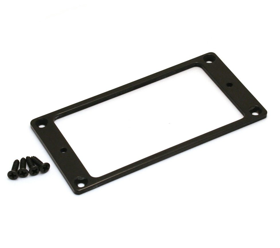 MR-LPN-B (1) Black Low Profile Metal Humbucker Guitar Ring