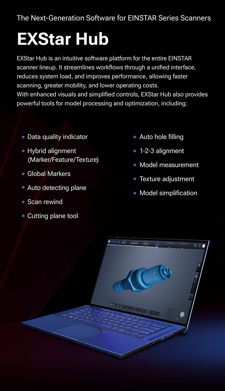 EINSTAR 2: The True Wireless 3D Scanner