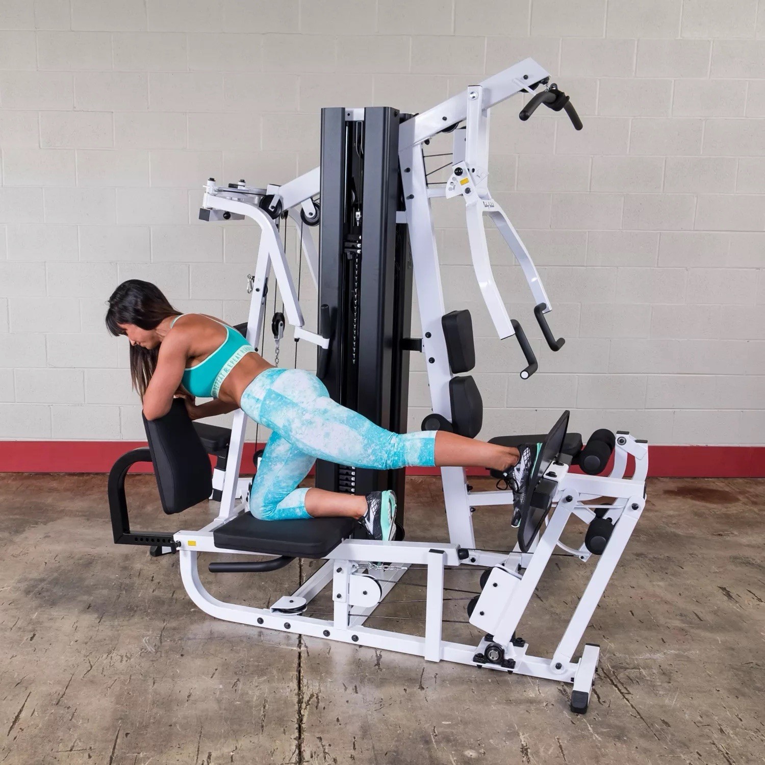 Body Solid EXM3000LPS 2 Stack Home Gym System