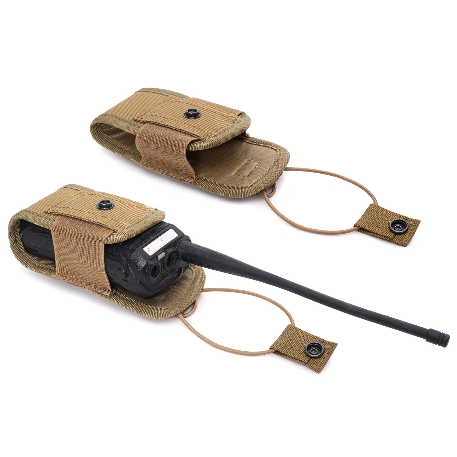 Tactical Universal Molle Radio Case Holder Pouch Bag Interphone Pouch
