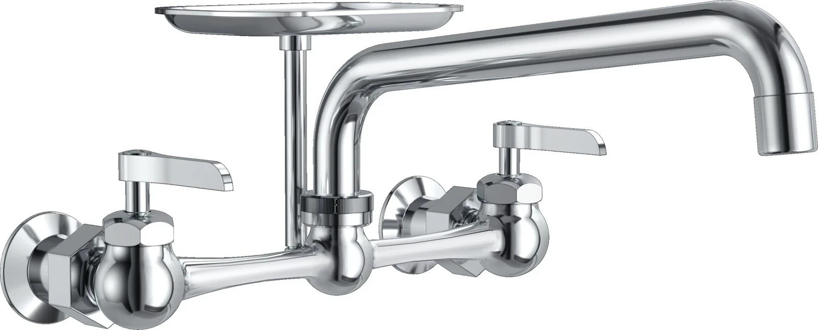 ProFlo PFXC800U Utility Faucet Two Handle Wall Mount