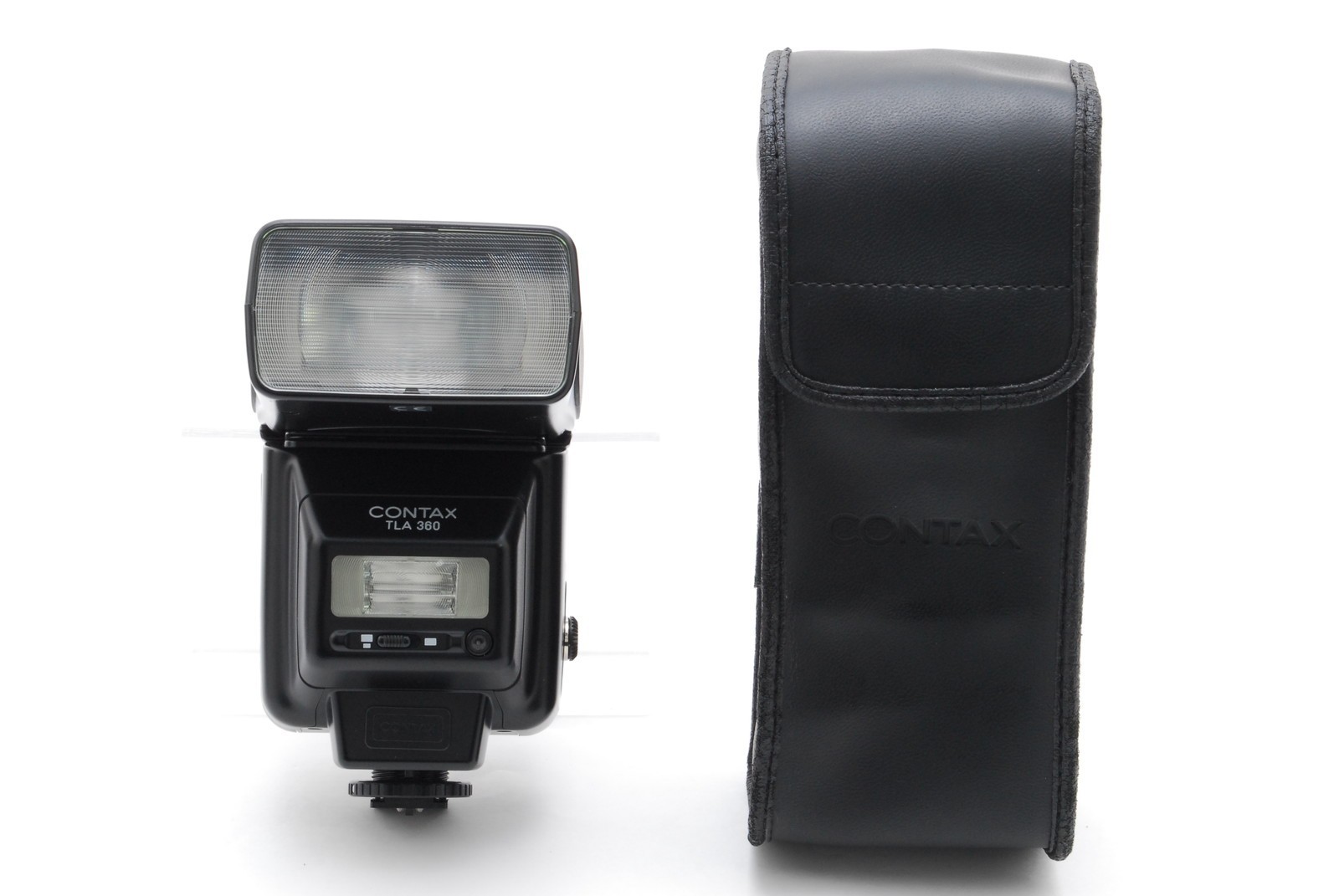 [ MINT W/Case ] Contax TLA 360 Shoe Mount Flash Speedlite Strobe TTL From JAPAN