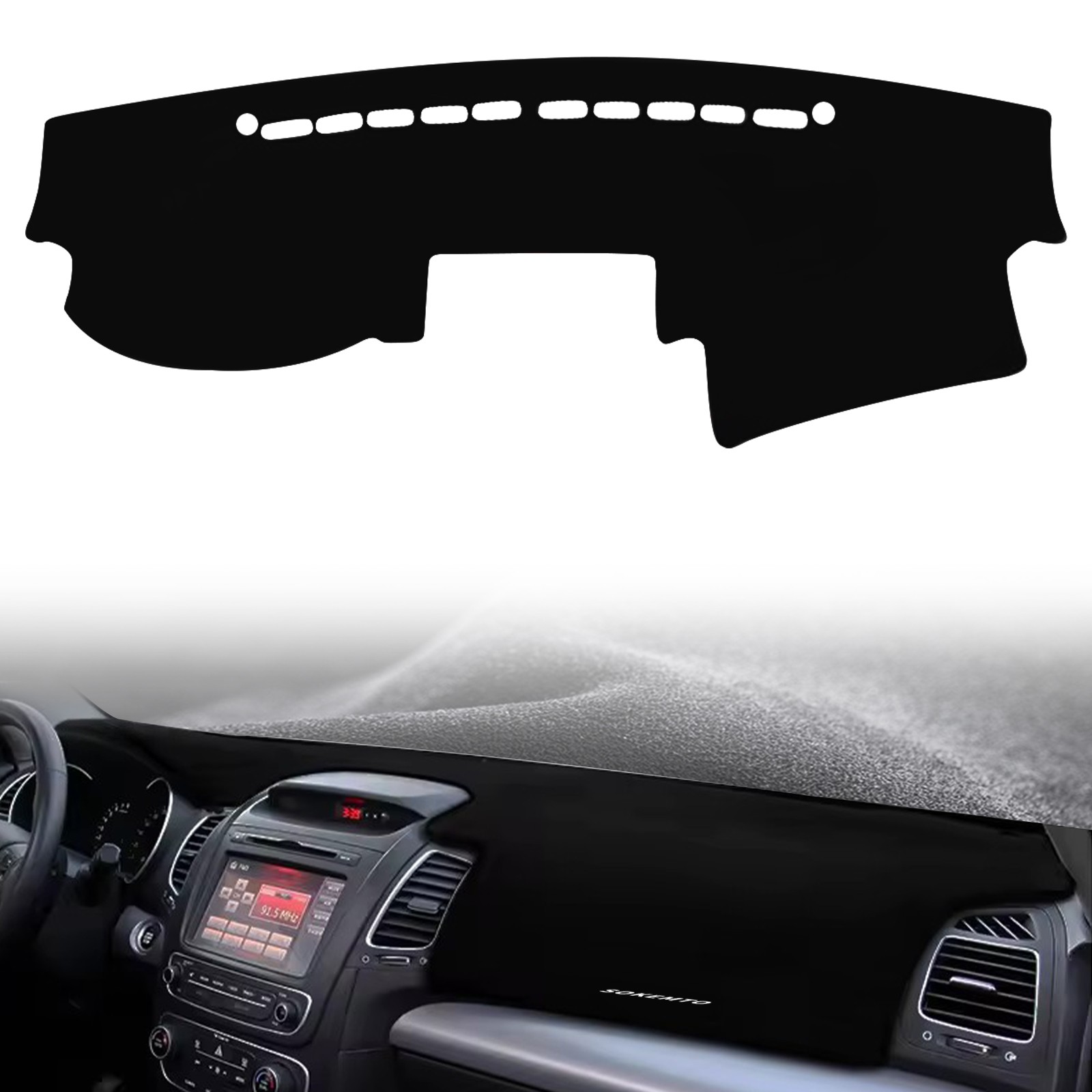 for Kia Sorento 2014 2015 LHD Dashboard Pad dashmat Car Accessories