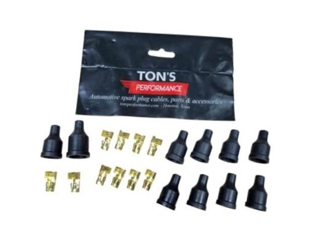7-8mm Spark Plug Wire Boots & terminals for Points/Socket Type Distributor