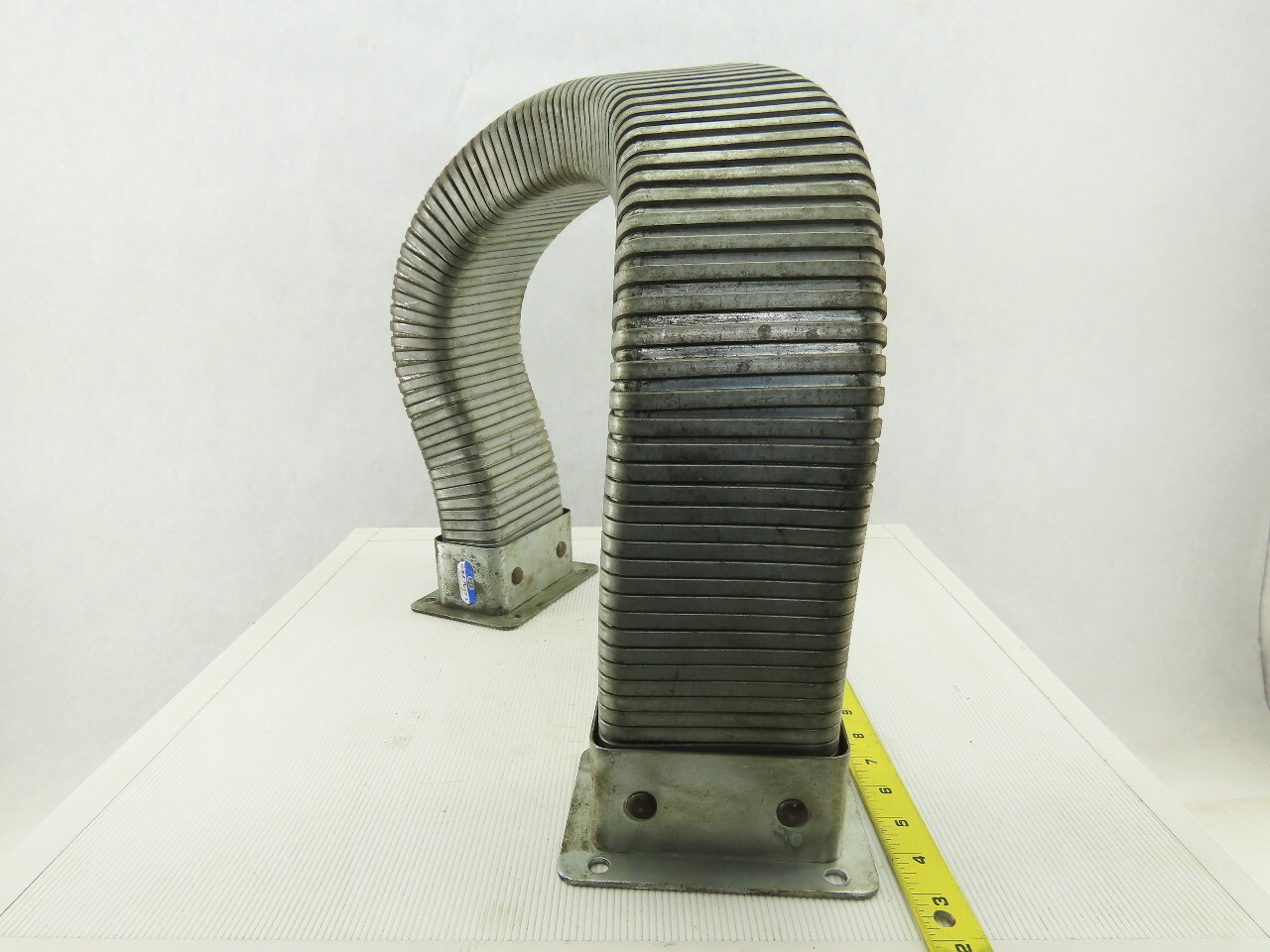 4" x 2-3/4" Flexible Galvanized Enclosed Cable Wire Protector 50" OAL