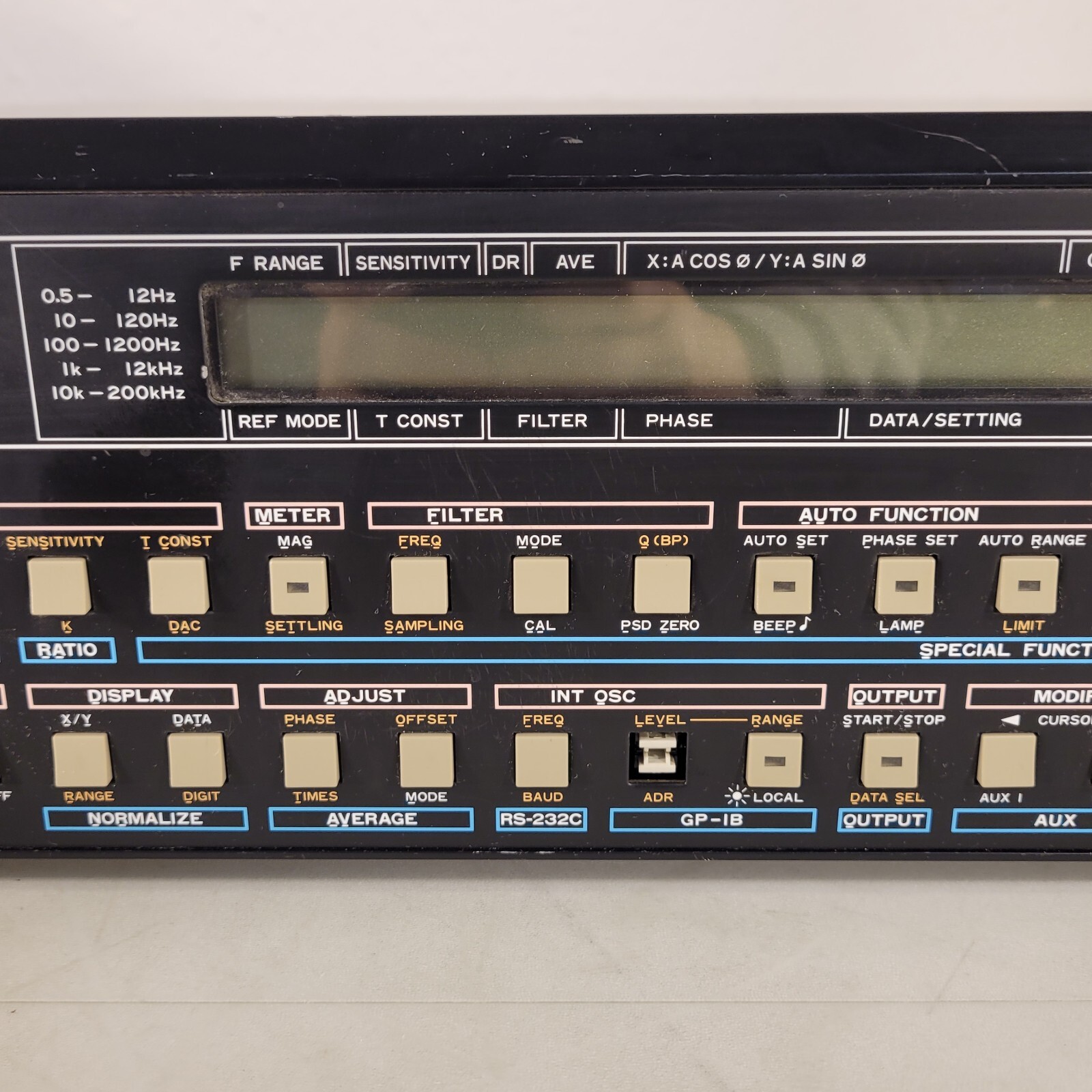Ithaco 3962A Single Phase Lock-In Amplifier Auto Function Filter Frequency Adj