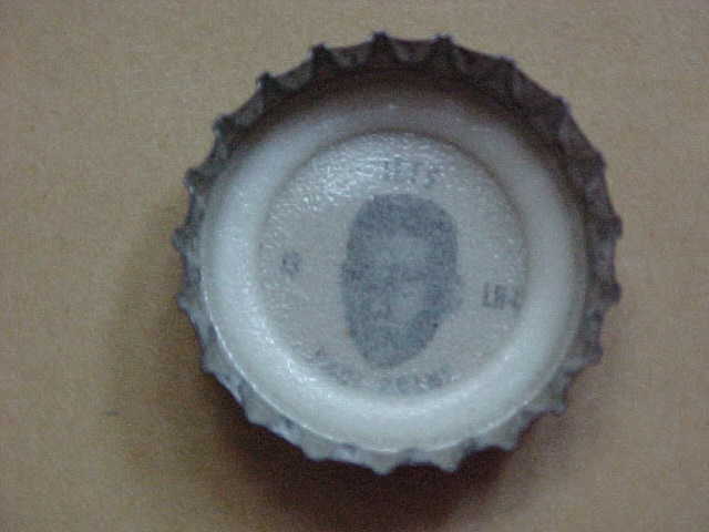 1966 New York Jets Paul Crane AFL Football Coke Cap Alabama Crimson Tide