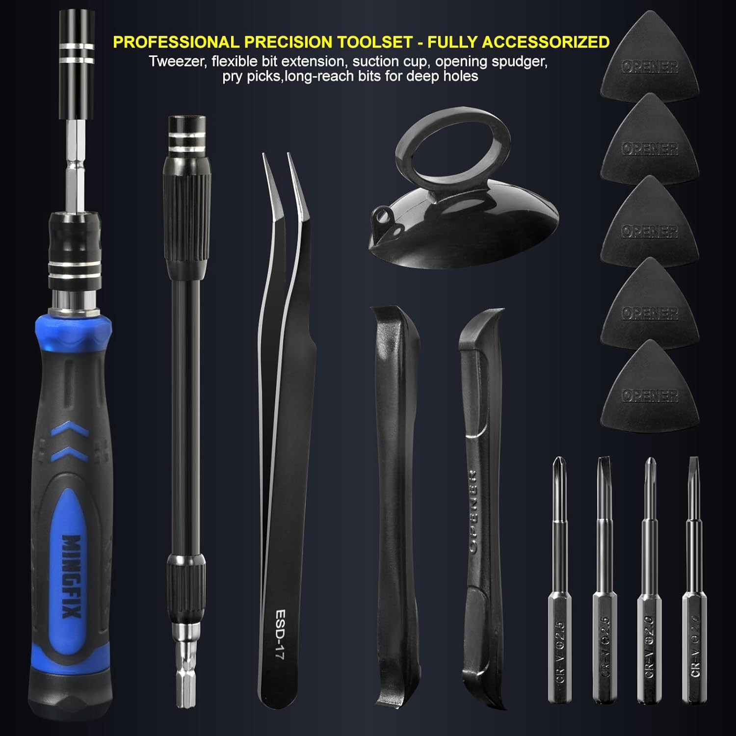 """Gunsmith Screwdriver Set Wheeler Gunsmithing Firearm Tools Kit 103 Bits Pro N