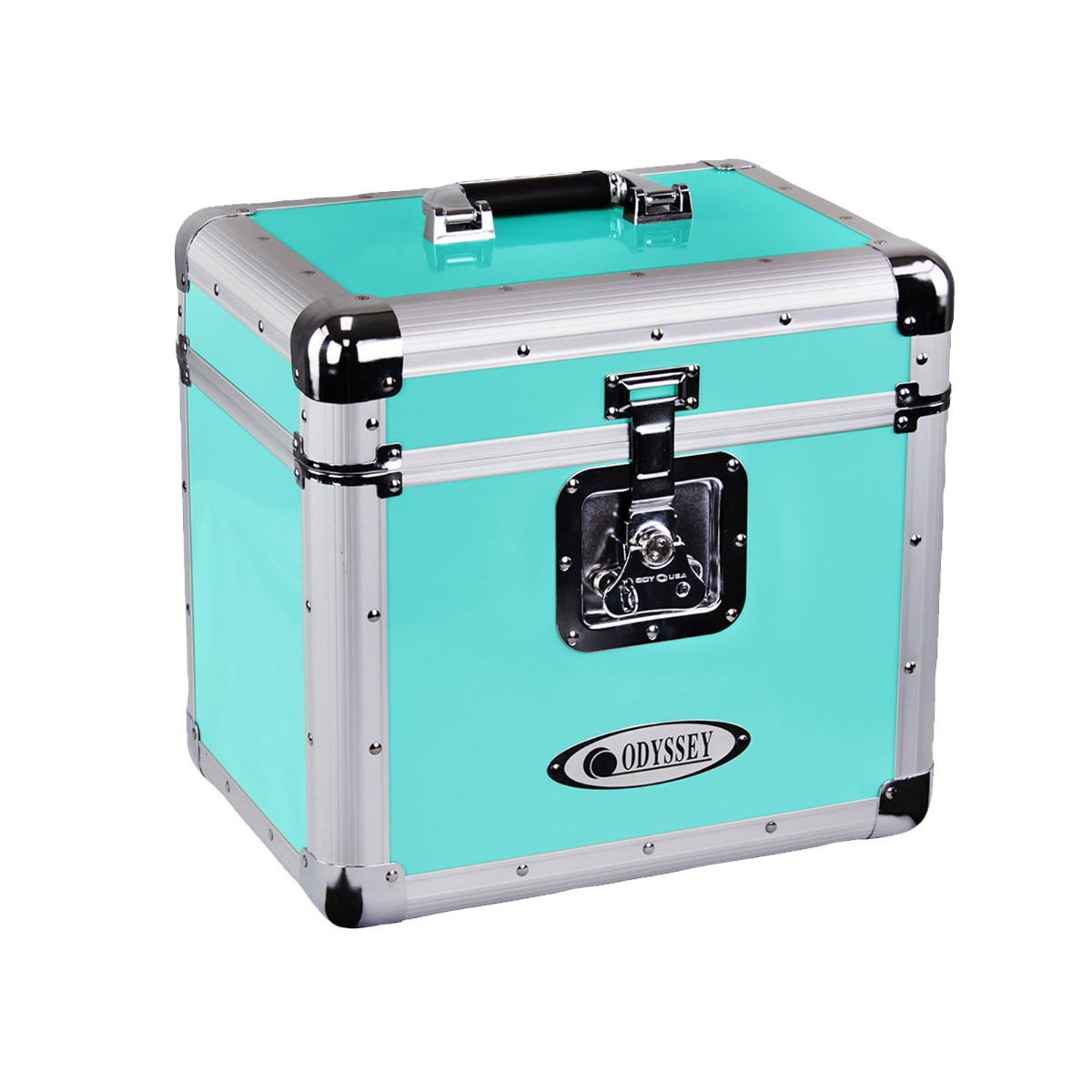 Odyssey KLP1-VINTAGETEAL Vintage Series Teal 12" Vinyl Record Case