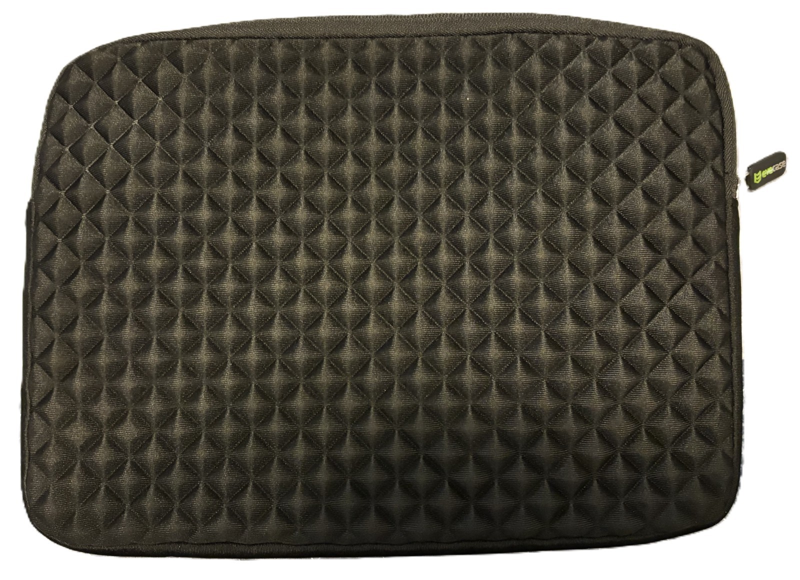 Evecase Neoprene Padded Notebook/Tablet Sleeve 12"x9" Black Excellent Condition