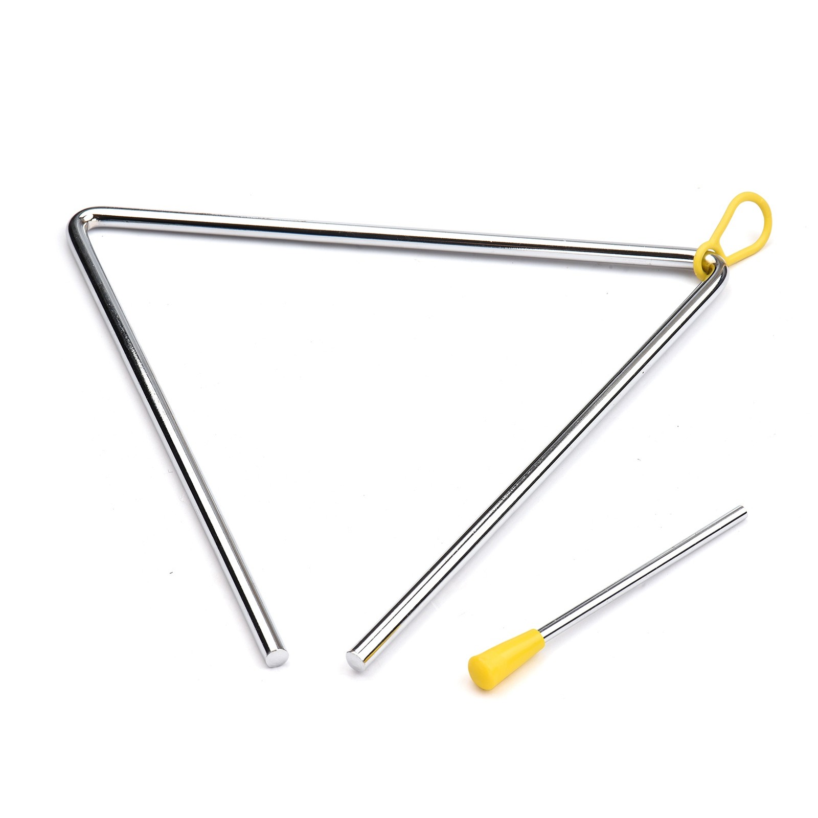10 Inch Triangle Percussion Instrument With (Min Order 10 Pcs)