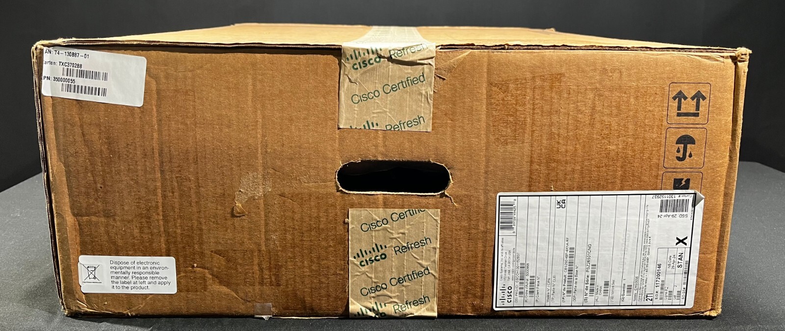 Cisco CBS Series CBS250-48P-4X 48 Ports PoE Uplinks Smart Switch-Same Day Ship